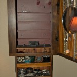 Wall Mount Jewelry Box With Secret Compartment Stashvault